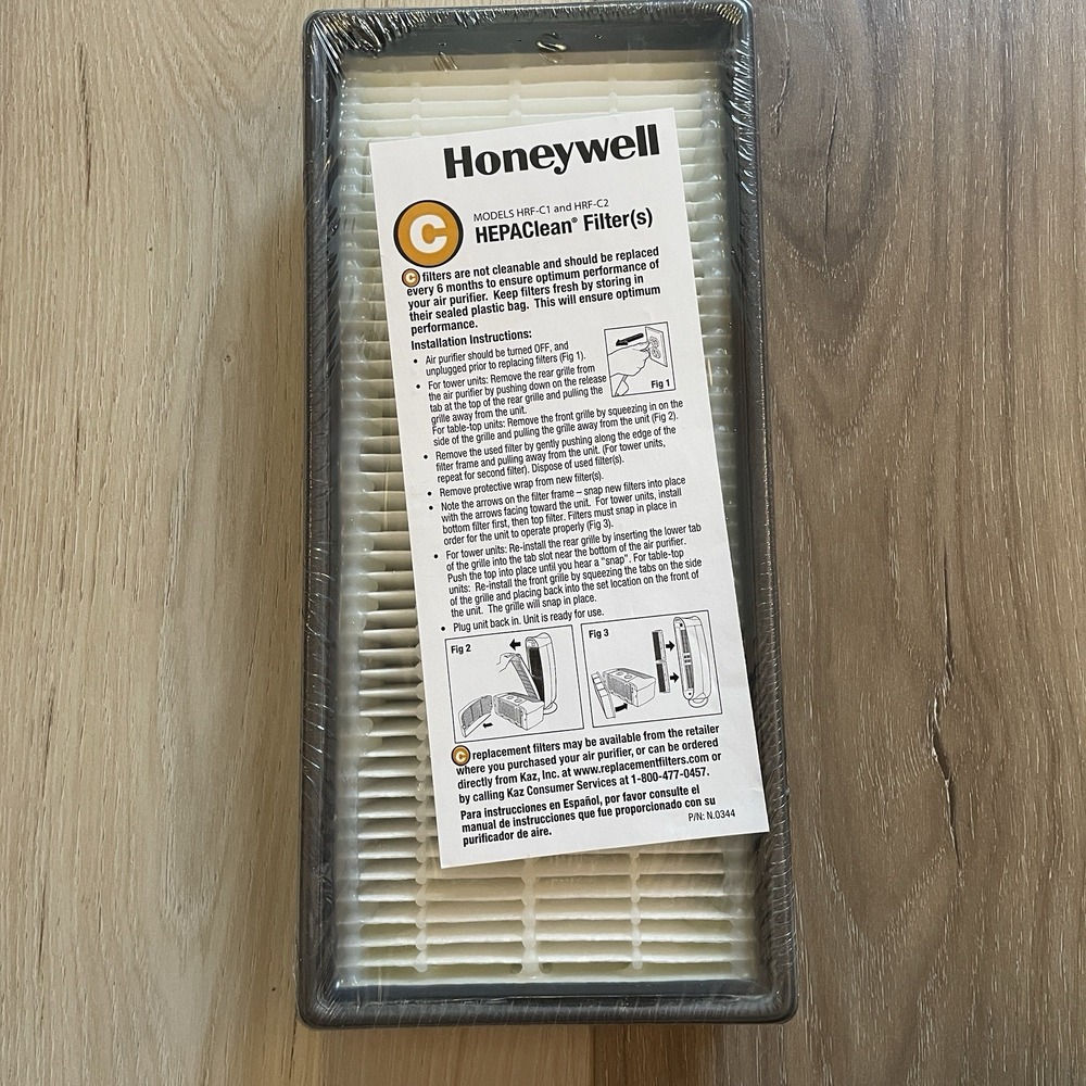 Honeywell C HEPAClean HEPA-Type Replacement Air Purifier Filter HRF-C1‎ C2 New